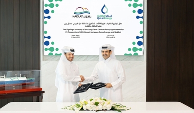 QatarEnergy and Nakilat Ink Long Term Agreements to Lease and Operate 25 Gas Tankers